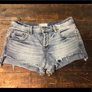 Free people cutoff shorts size 26